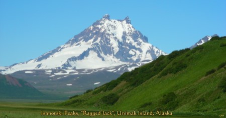 Isanotski Peaks, Unimak Island, Alaska