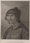 Woman from Oonalashka, Captain Cook's voyage
